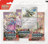 Temporal Forces 3 Pack Blister [Cyclizar] - Pokémon