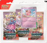 Temporal Forces 3 Pack Blister [Cleffa] - Pokémon