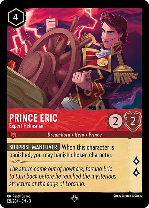 Prince Eric - Expert Helmsman - Disney Lorcana