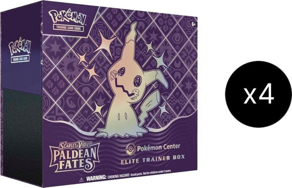Paldean Fates Pokemon Center Elite Trainer Box (Exclusive) Case - Pokémon