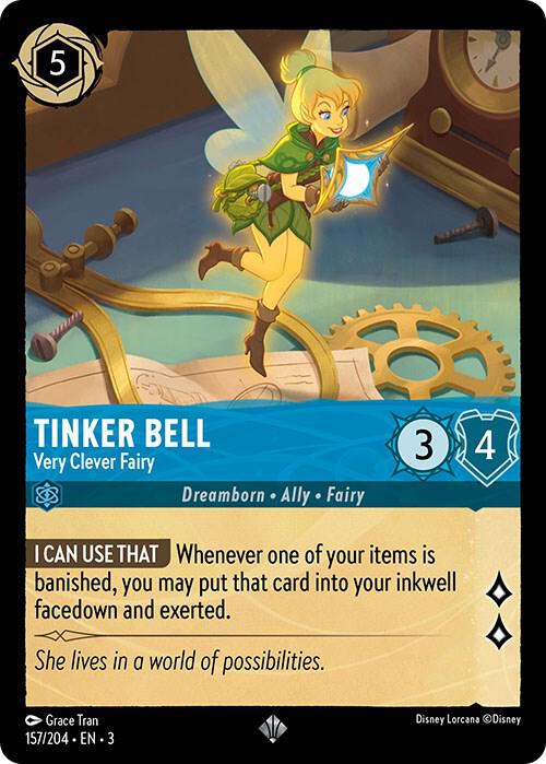 Tinker Bell - Very Clever Fairy - Disney Lorcana