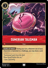 Sumerian Talisman - Disney Lorcana