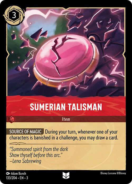 Sumerian Talisman - Disney Lorcana