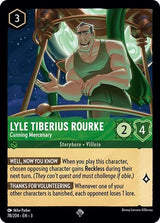 Lyle Tiberius Rourke - Cunning Mercenary - Disney Lorcana