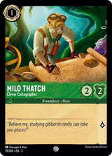 Milo Thatch - Clever Cartographer - Disney Lorcana