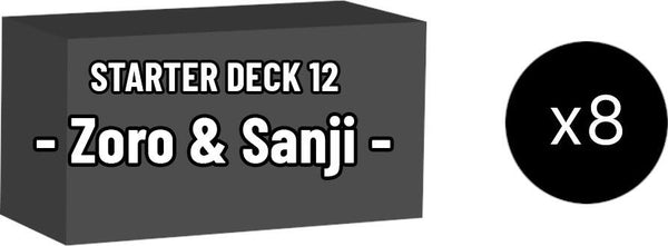 Starter Deck 12: Zoro and Sanji Display Case - One Piece Card Game
