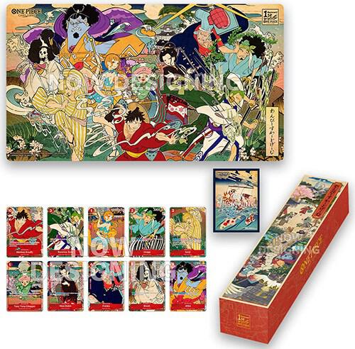 One Piece Card Game: English Version 1st Anniversary Set (Sealed Promotional Bundle) - One Piece Card Game