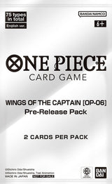 Wings of the Captain - Pre-Release Pack - One Piece Card Game