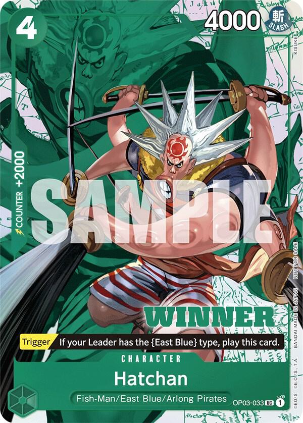 Hatchan (Winner Pack Vol. 6) - One Piece Card Game