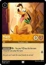 Pluto - Friendly Pooch - Disney Lorcana