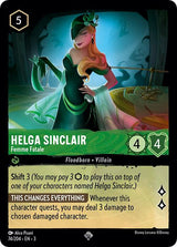 Helga Sinclair - Femme Fatale - Disney Lorcana