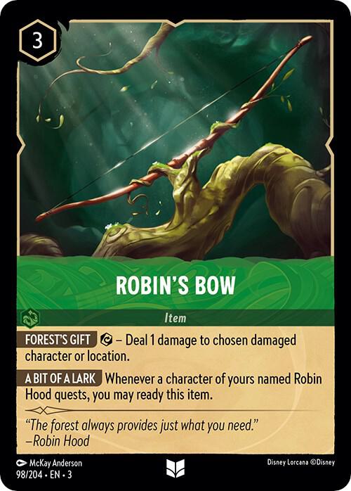 Robin's Bow - Disney Lorcana