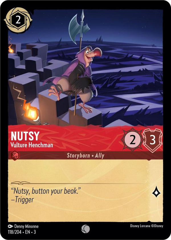 Nutsy - Vulture Henchman - Disney Lorcana