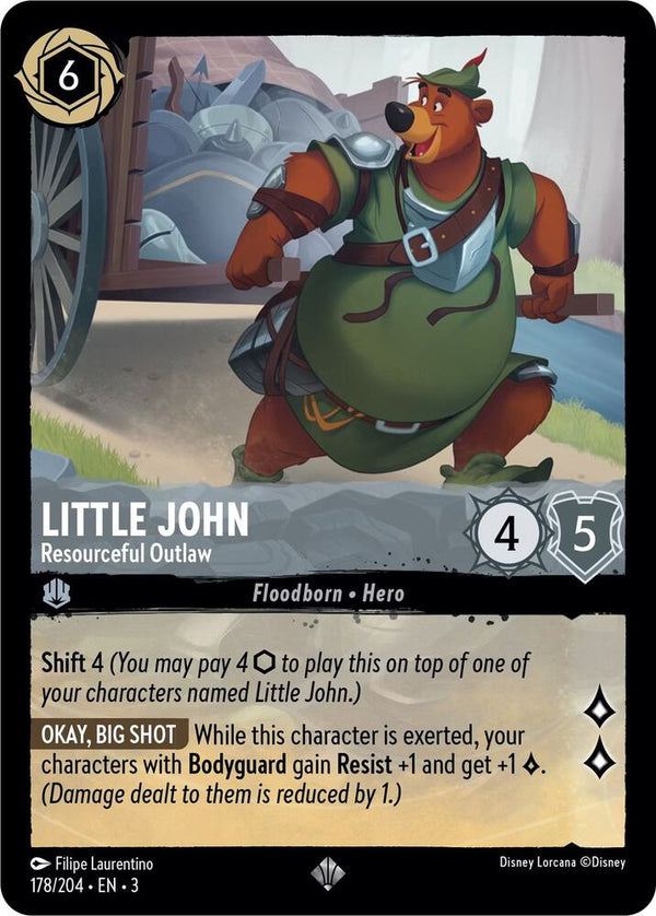 Little John - Resourceful Outlaw - Disney Lorcana