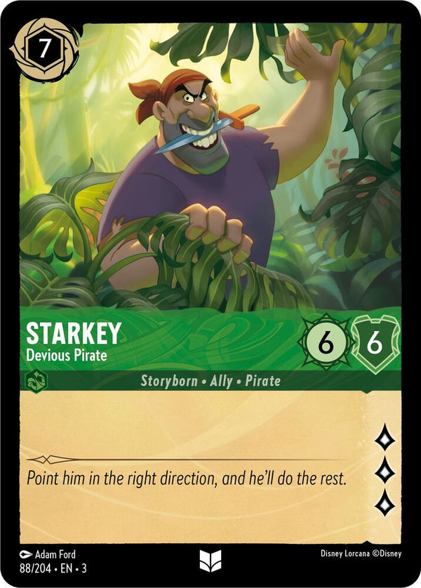 Starkey - Devious Pirate - Disney Lorcana
