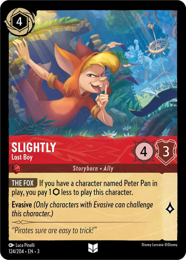 Slightly - Lost Boy - Disney Lorcana