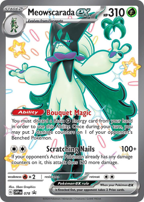 Meowscarada ex - 078 - Pokémon