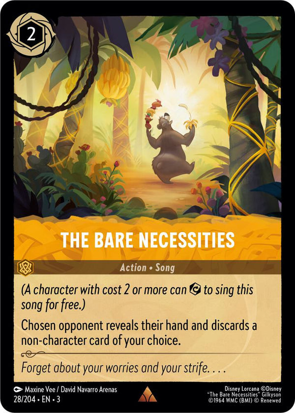The Bare Necessities - Disney Lorcana