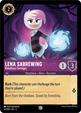 Lena Sabrewing - Rebellious Teenager - Disney Lorcana