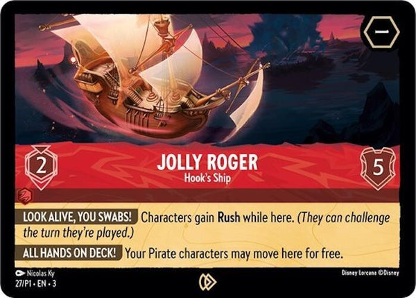 Jolly Roger - Hook's Ship - Disney Lorcana