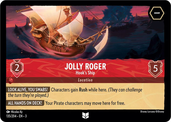 Jolly Roger - Hook's Ship - Disney Lorcana