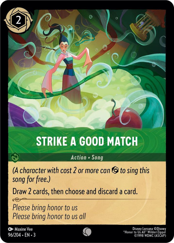 Strike a Good Match - Disney Lorcana