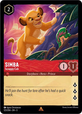 Simba - Scrappy Cub - Disney Lorcana
