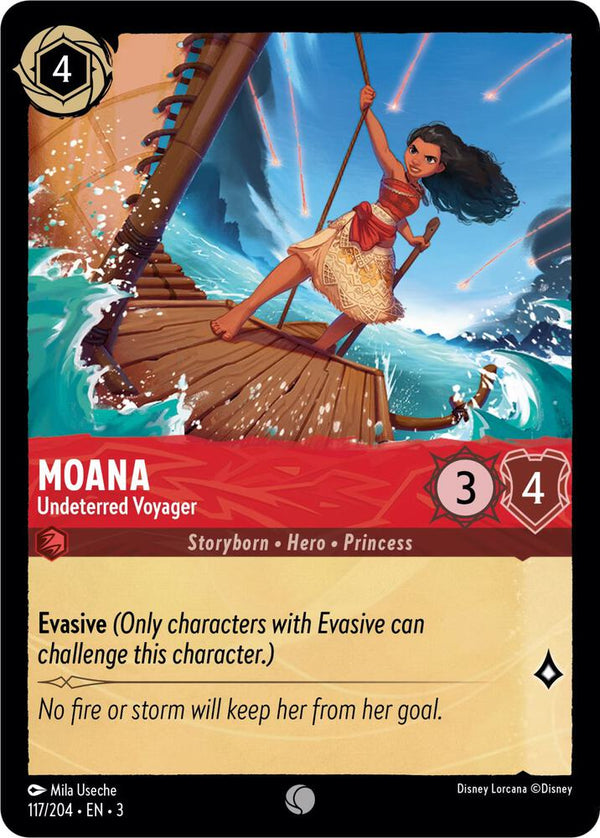 Moana - Undeterred Voyager - Disney Lorcana