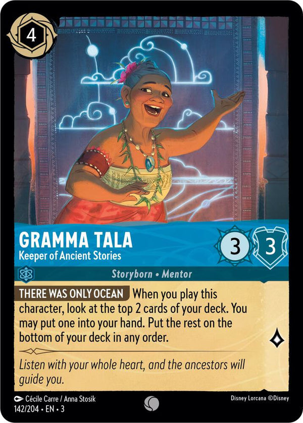Gramma Tala - Keeper of Ancient Stories - Disney Lorcana
