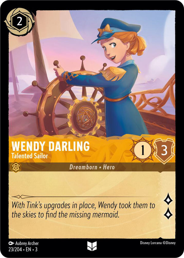 Wendy Darling - Talented Sailor - Disney Lorcana