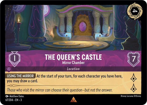The Queen's Castle - Mirror Chamber - Disney Lorcana