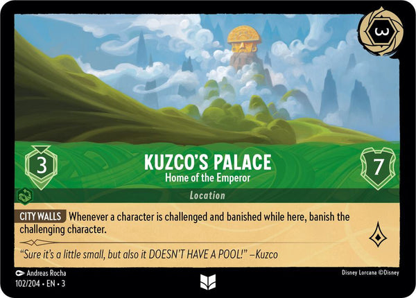 Kuzco's Palace - Home of the Emperor - Disney Lorcana
