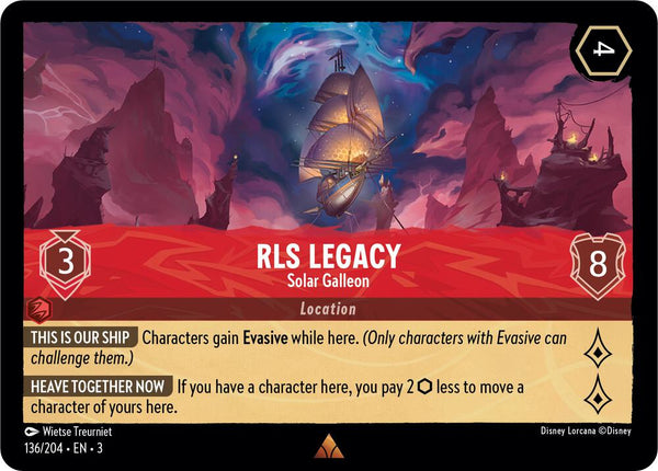 RLS Legacy - Solar Galleon - Disney Lorcana