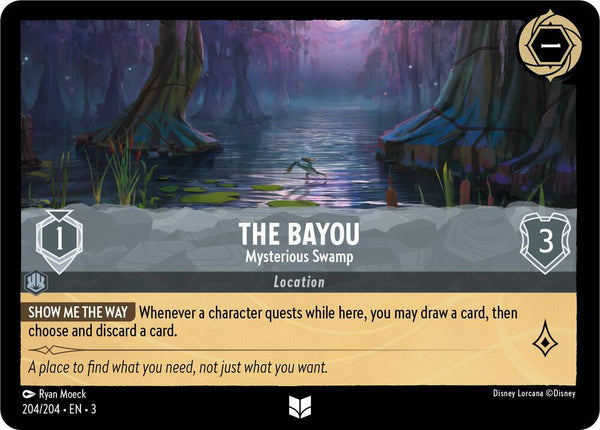 The Bayou - Mysterious Swamp - Disney Lorcana