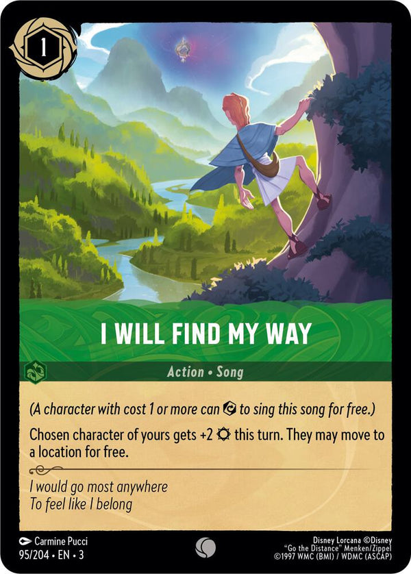 I Will Find My Way - Disney Lorcana