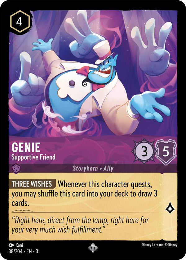 Genie - Supportive Friend - Disney Lorcana