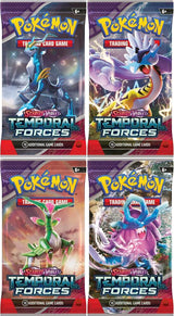 Temporal Forces Booster Pack Art Bundle [Set of 4] - Pokémon