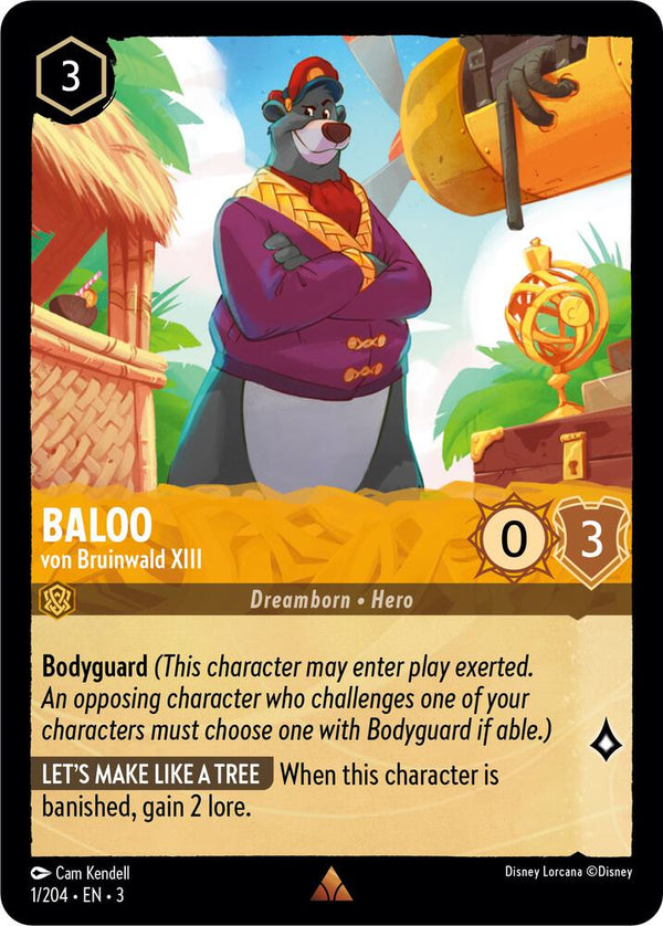 Baloo - von Bruinwald XIII - Disney Lorcana