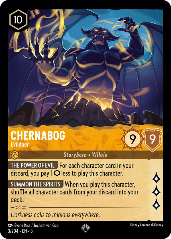 Chernabog - Evildoer - Disney Lorcana