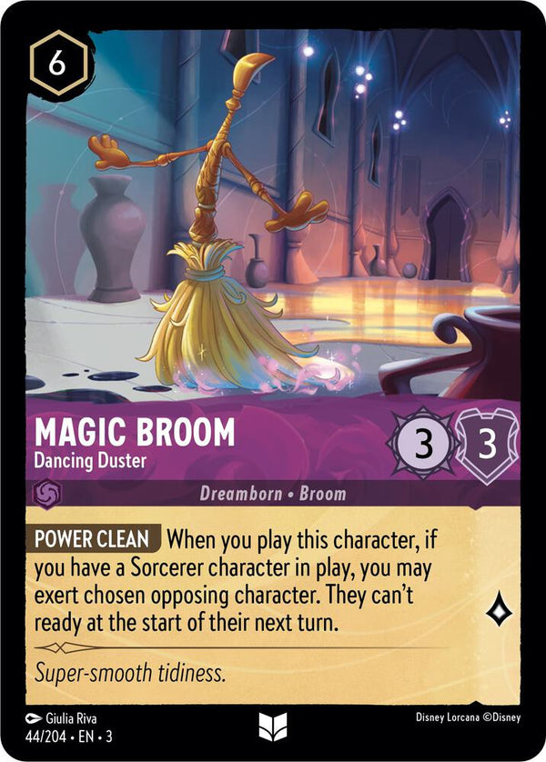 Magic Broom - Dancing Duster - Disney Lorcana