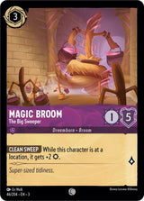 Magic Broom - The Big Sweeper - Disney Lorcana