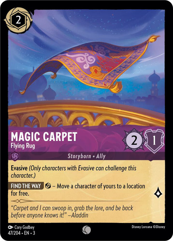 Magic Carpet - Flying Rug - Disney Lorcana