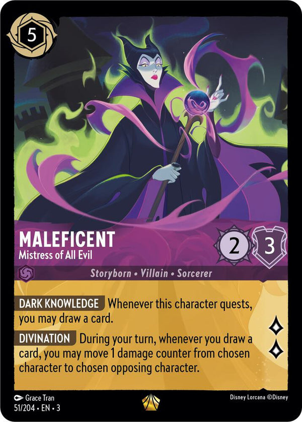 Maleficent - Mistress of All Evil - Disney Lorcana