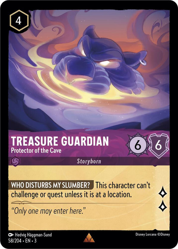 Treasure Guardian - Protector of the Cave - Disney Lorcana