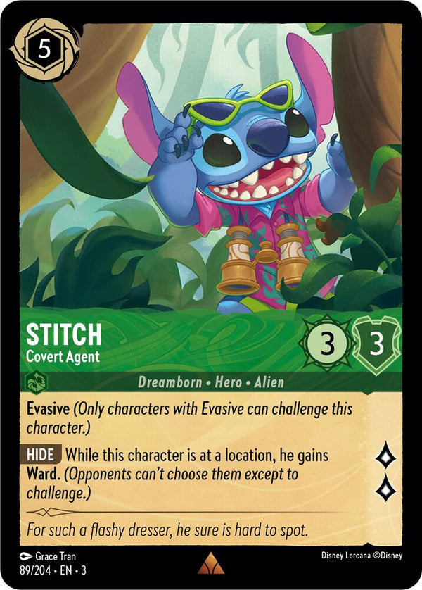 Stitch - Covert Agent - Disney Lorcana