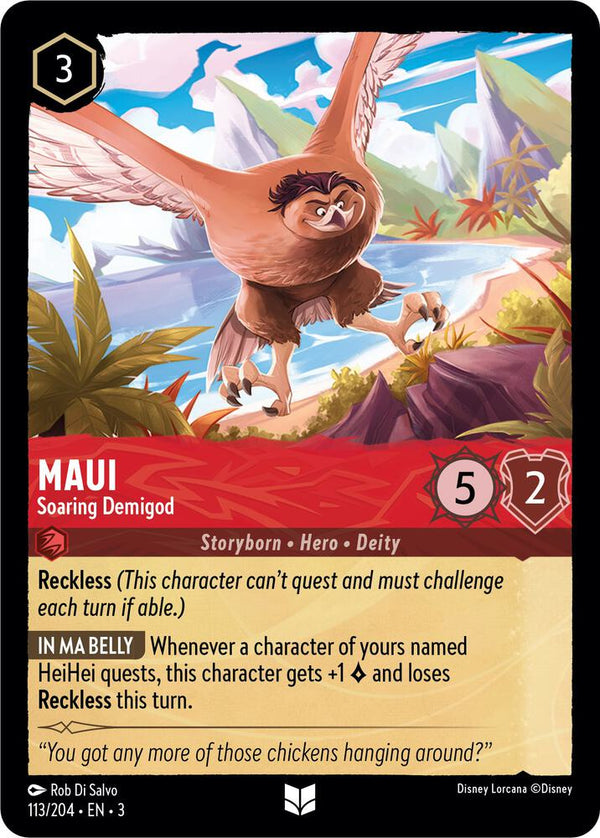 Maui - Soaring Demigod - Disney Lorcana