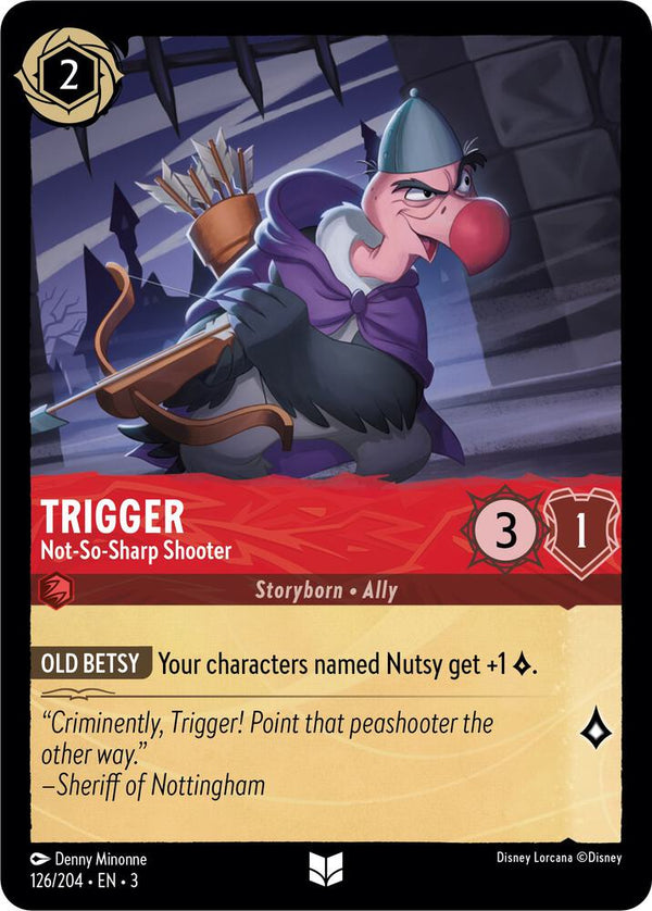 Trigger - Not-So-Sharp Shooter - Disney Lorcana