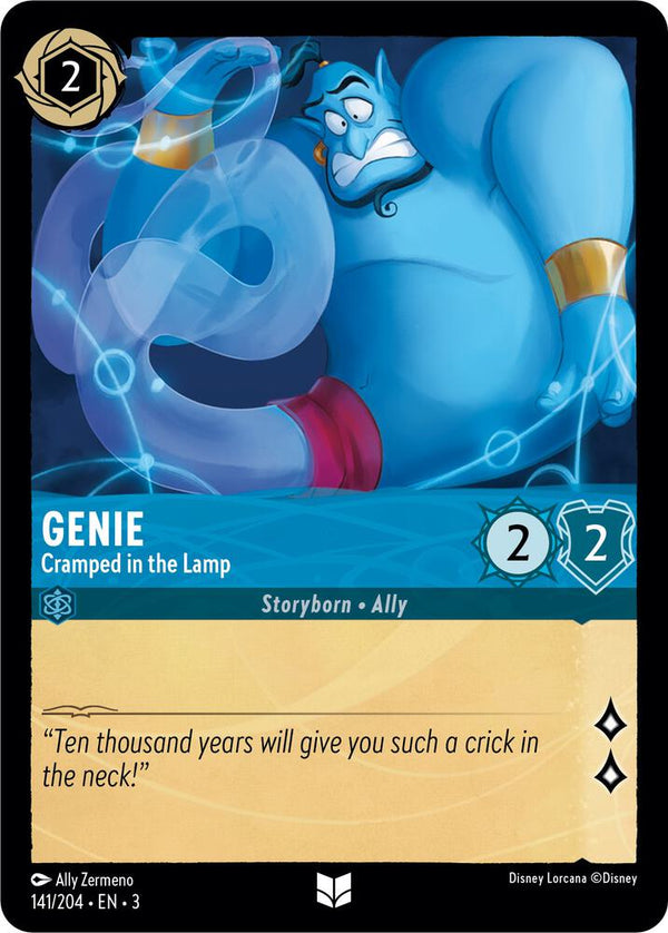 Genie - Cramped in the Lamp - Disney Lorcana