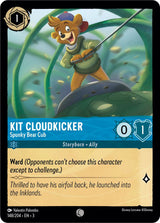 Kit Cloudkicker - Spunky Bear Cub - Disney Lorcana