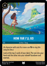 How Far I'll Go - Disney Lorcana